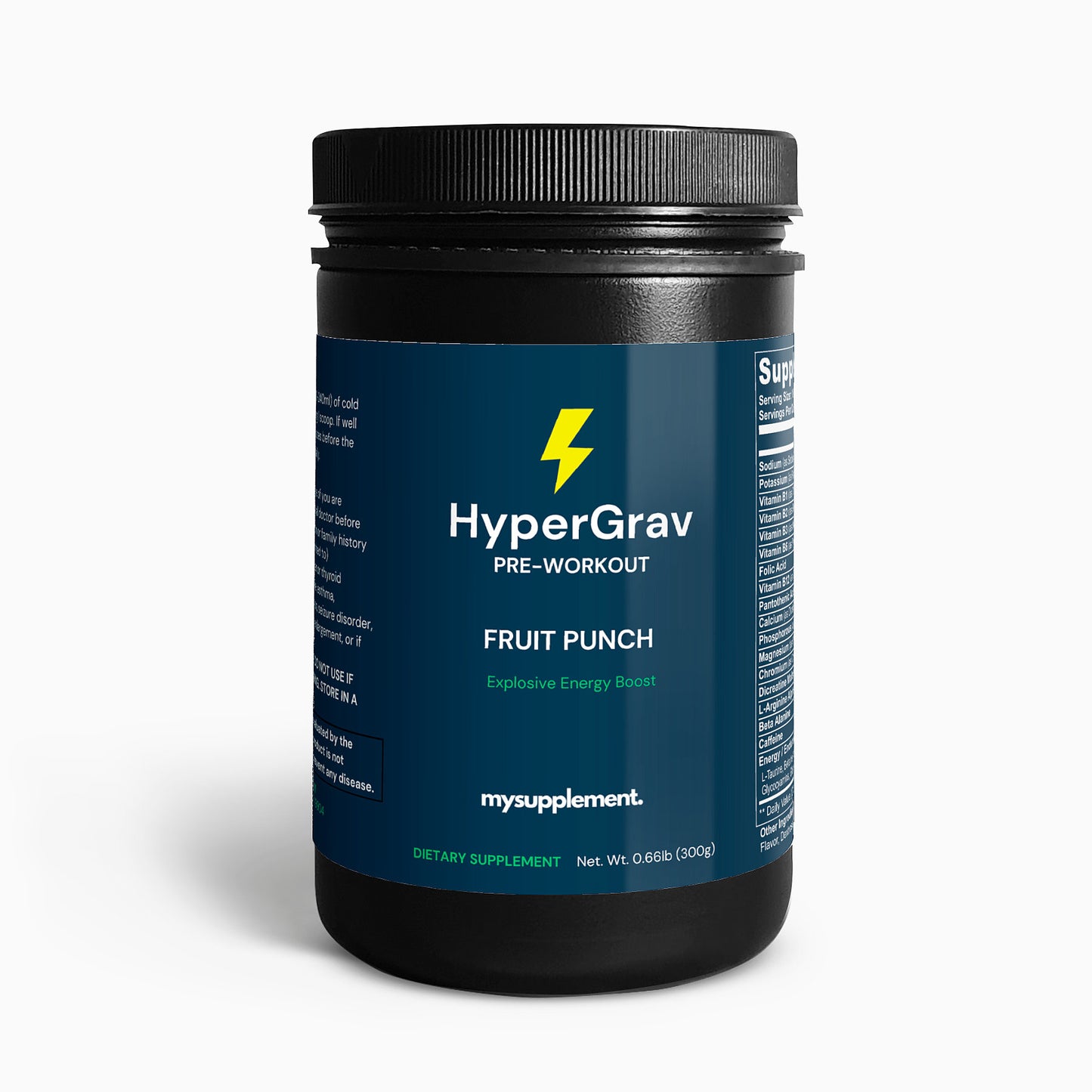 HyperGrav Pre-Workout (Fruit Punch)