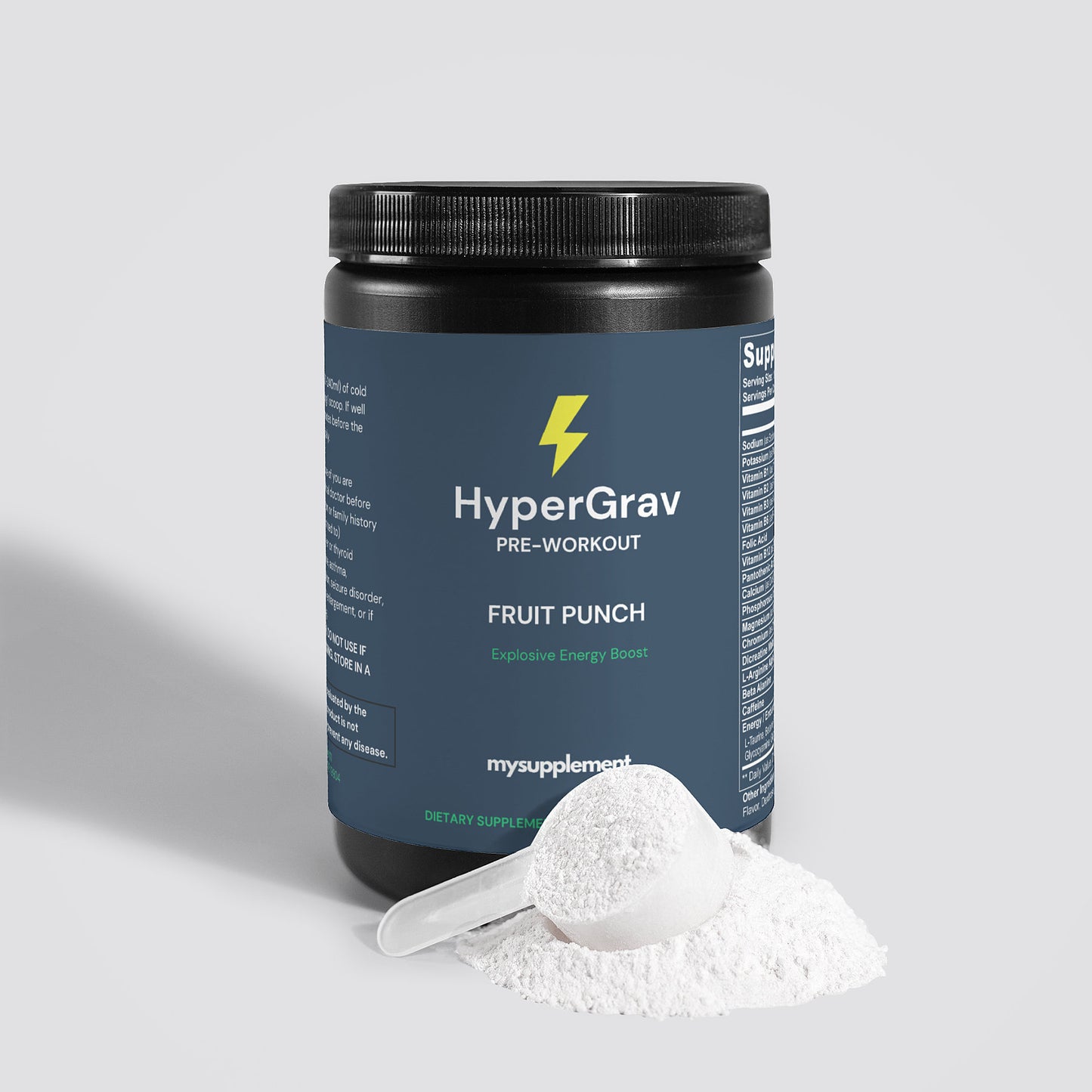 HyperGrav Pre-Workout (Fruit Punch)